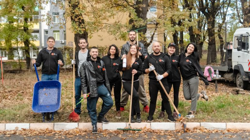 Kaizen Gaming обедини 237 доброволци за участие в екологични и обществени инициативи